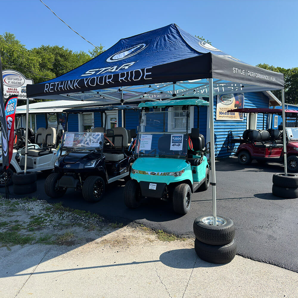 Golf Carts of St. Augustine - Carts on Display